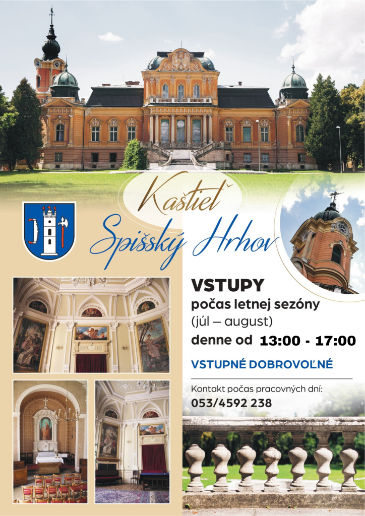 Prehliadky kaštieľa